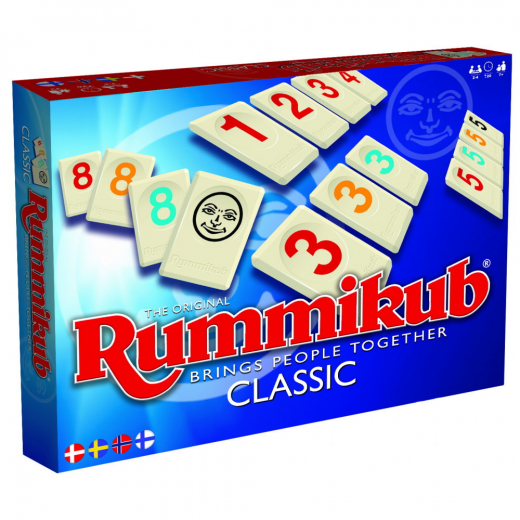 SKADAT Rummikub i gruppen  hos Spelexperten (REA-GOL1600)