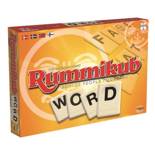 SKADAT Rummikub Word (Swe) i gruppen Fyndhörna hos Spelexperten (REA-GOL1604)