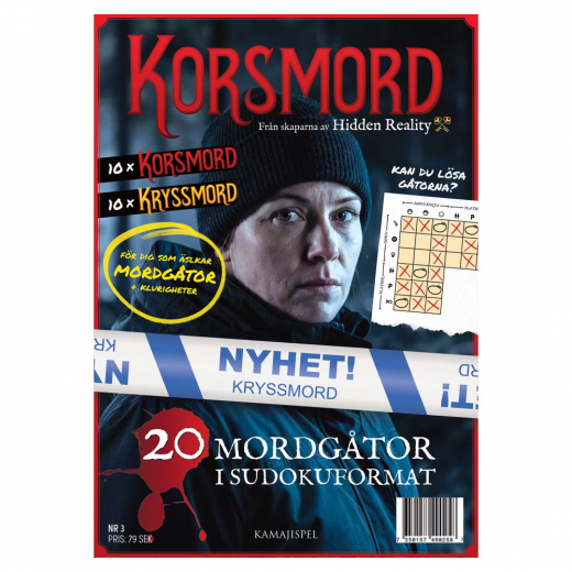 SKADAT Korsmord Nr 3 i gruppen Fyndhörna hos Spelexperten (REA-KORS003)