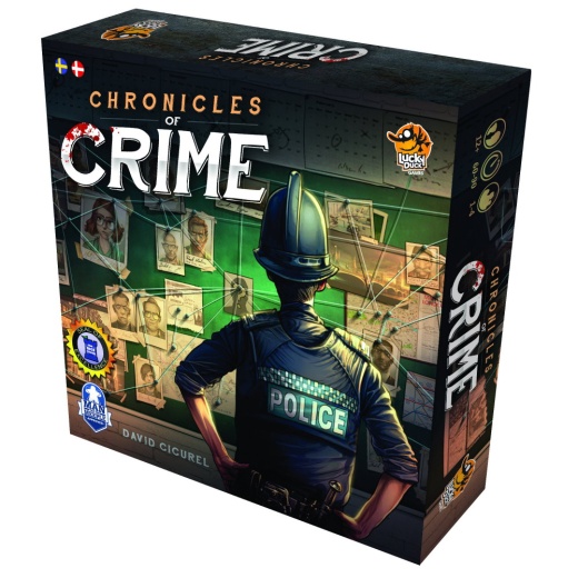 SKADAT Chronicles of Crime (Swe) i gruppen Fyndhörna hos Spelexperten (REA-LKY035DKSE)