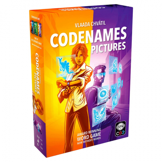 SKADAT Codenames: Pictures (Swe) i gruppen Fyndhörna hos Spelexperten (REA-LPFI865)