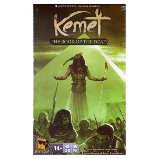 SKADAT Kemet: Blood and Sand - Book of the Dead (Exp.) i gruppen Fyndhörna hos Spelexperten (REA-MGO024875)