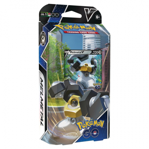 SKADAT Pokémon TCG: Pokémon GO Battle Deck - Melmetal V i gruppen Fyndhörna hos Spelexperten (REA-POK85047-MEL)