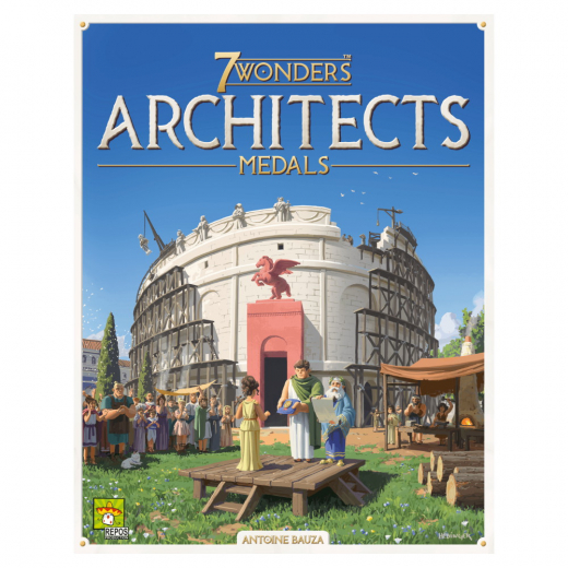 SKADAT 7 Wonders: Architects - Medals (Exp.) (Eng) i gruppen Fyndhörna hos Spelexperten (REA-REPARCMEDEN01)
