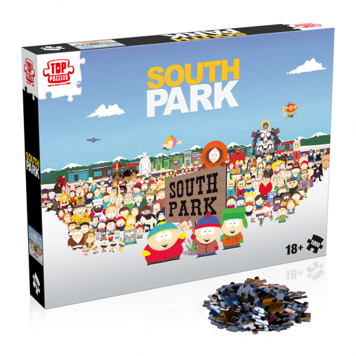 SKADAT P1ussel - South Park 1000 bitar i gruppen Fyndhörna hos Spelexperten (REA-WM03171-ML1-6)