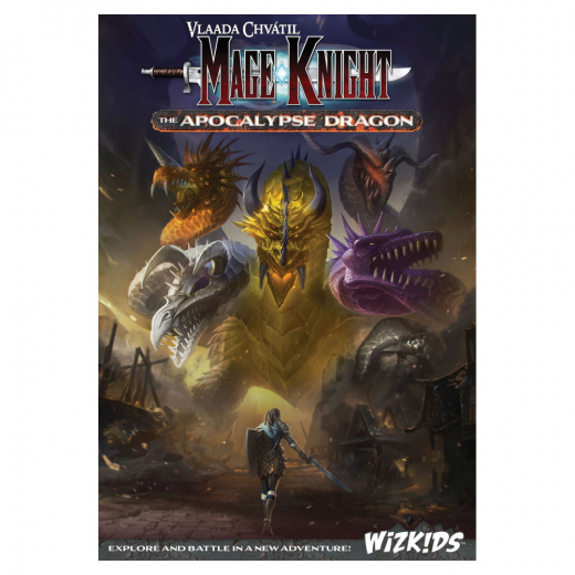 SKADAT Mage Knight Board Game: The Apocalypse Dragon (Exp.) i gruppen Fyndhörna hos Spelexperten (REA-WZK87603)