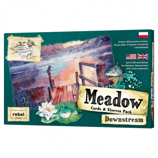 Meadow: Downstream - Cards & Sleeves Pack (Exp.) i gruppen SÄLLSKAPSSPEL / Expansioner hos Spelexperten (REB15812)