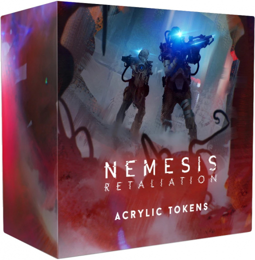 Nemesis: Retaliation - Acrylic Tokens Stretch Goals (Exp.) i gruppen SÄLLSKAPSSPEL / Expansioner hos Spelexperten (REB73807)