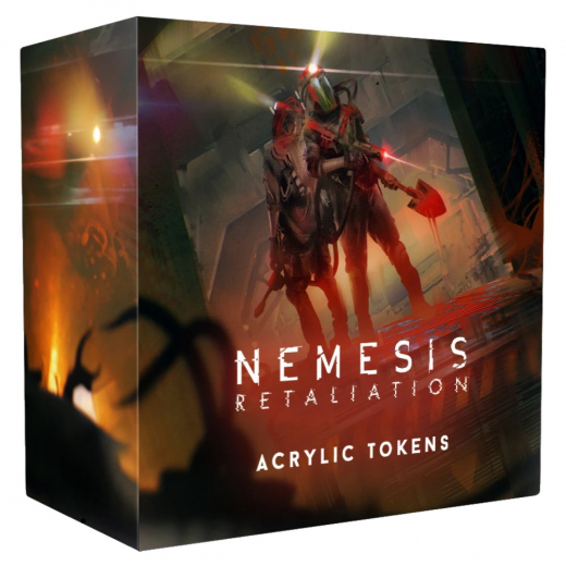 Nemesis: Retaliation - Acrylic Tokens Add-ons (Exp.) i gruppen SÄLLSKAPSSPEL / Expansioner hos Spelexperten (REB73814)