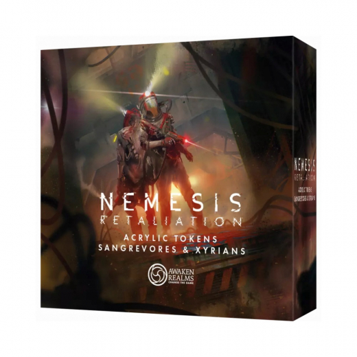 Nemesis: Retaliation - Acrylic Tokens Add-ons (Exp.) i gruppen SÄLLSKAPSSPEL / Expansioner hos Spelexperten (REB73814)