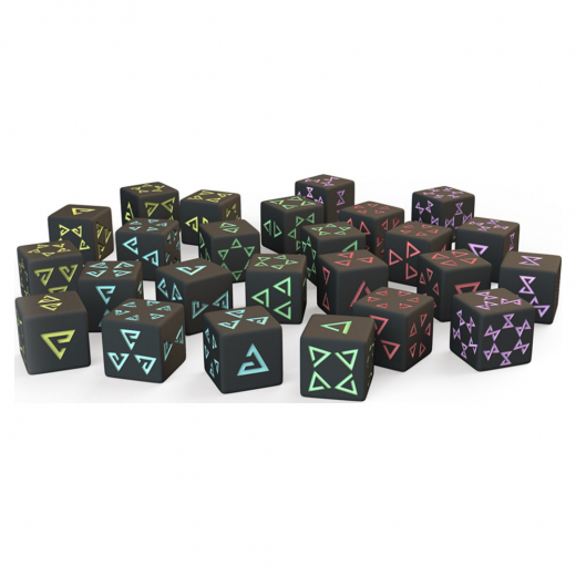 The Witcher: Old World - Dice Set (Exp.) i gruppen SÄLLSKAPSSPEL / Tillbehör / Tärningar & tillbehör hos Spelexperten (REB98469)