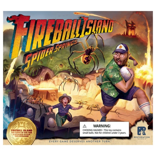 Fireball Island: The Curse of Vul-Kar - Spider Springs (Exp.) i gruppen SÄLLSKAPSSPEL / Expansioner hos Spelexperten (REO9019)