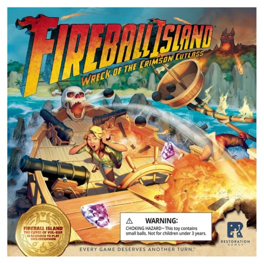 Fireball Island: The Curse of Vul-Kar - Wreck of the Crimson Cutlass (Exp.) i gruppen  hos Spelexperten (REO9101)