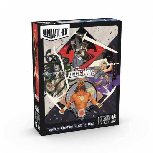 Unmatched: Battle of Legends - Volume One i gruppen SÄLLSKAPSSPEL / Strategispel hos Spelexperten (REO9300)
