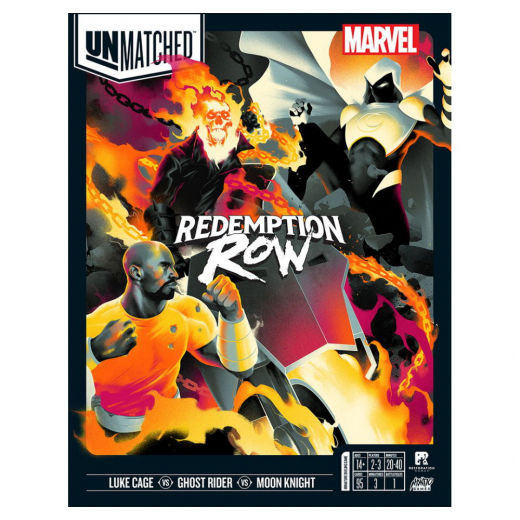 Unmatched: Marvel - Redemption Row i gruppen SÄLLSKAPSSPEL / Strategispel hos Spelexperten (REO9308)