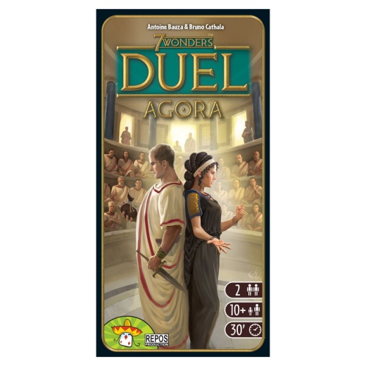 7 Wonders Duel: Agora (Exp.) (Eng) i gruppen SÄLLSKAPSSPEL / Expansioner hos Spelexperten (REP7DAGMU01)