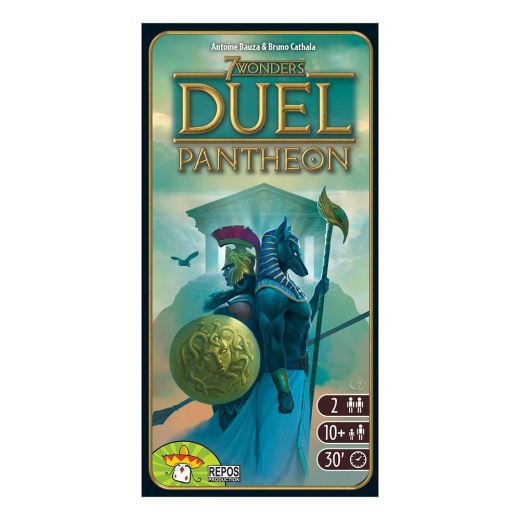 7 Wonders Duel: Pantheon (Exp.) (Eng) i gruppen SÄLLSKAPSSPEL / Expansioner hos Spelexperten (REP7DPAMU01)