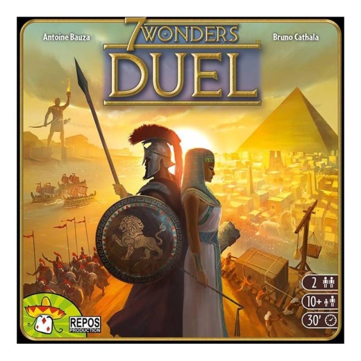 7 Wonders Duel (Eng) i gruppen SÄLLSKAPSSPEL / Kortspel hos Spelexperten (REP7DUMU04)