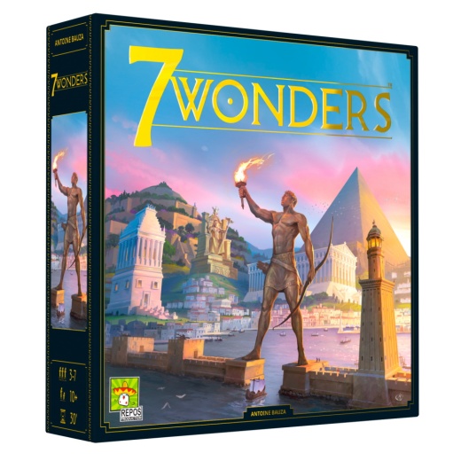 7 Wonders (Eng) i gruppen SÄLLSKAPSSPEL hos Spelexperten (REP7WUS02)