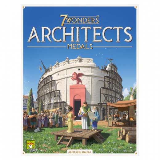 7 Wonders: Architects - Medals (Exp.) (Eng) i gruppen SÄLLSKAPSSPEL / Expansioner hos Spelexperten (REPARCMEDEN01)