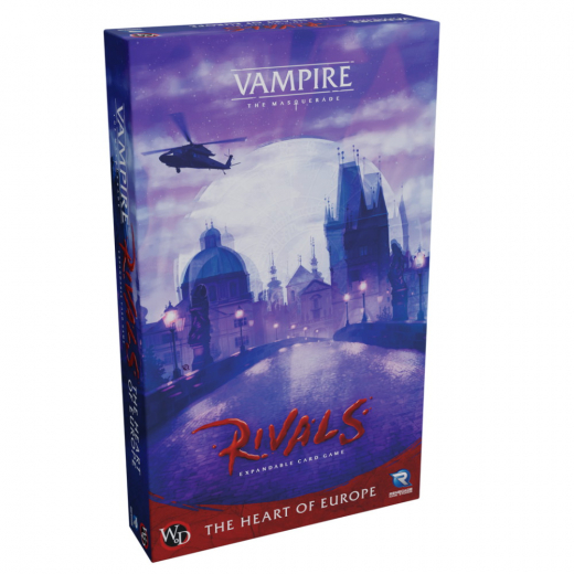 Vampire: The Masquerade - Rivals: The Heart of Europe (Exp.) i gruppen SÄLLSKAPSSPEL / Expansioner hos Spelexperten (RGD02327)