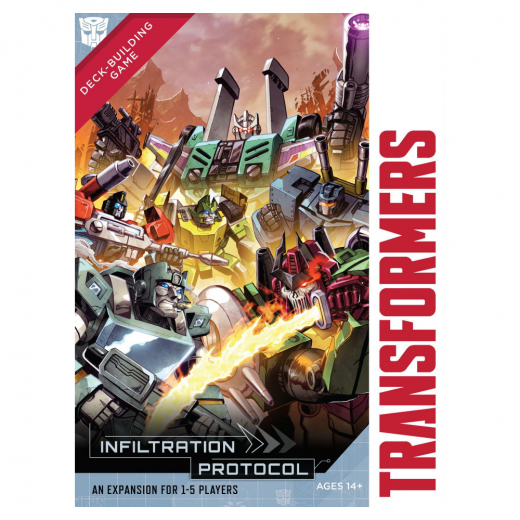 Transformers Deck-Building Game: Infiltration Protocol (Exp.) i gruppen SÄLLSKAPSSPEL / Expansioner hos Spelexperten (RGD02371)