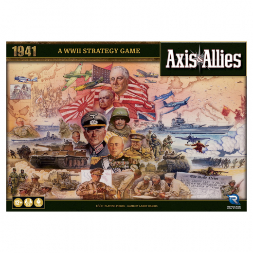 Axis & Allies: 1941 i gruppen SÄLLSKAPSSPEL / Strategispel hos Spelexperten (RGD02553)