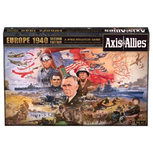 Axis & Allies Europe 1940 2nd Edition i gruppen SÄLLSKAPSSPEL / Strategispel hos Spelexperten (RGD02556)