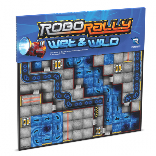 Robo Rally: Wet & Wild (Exp.) i gruppen SÄLLSKAPSSPEL / Expansioner hos Spelexperten (RGD02588)