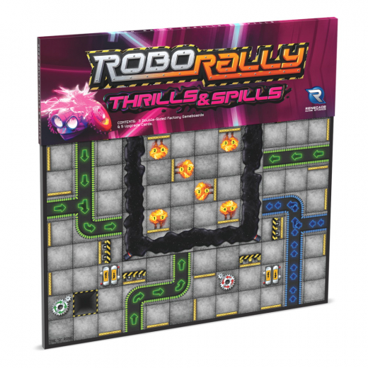 Robo Rally: Thrills & Spills (Exp.) i gruppen SÄLLSKAPSSPEL / Expansioner hos Spelexperten (RGD02636)