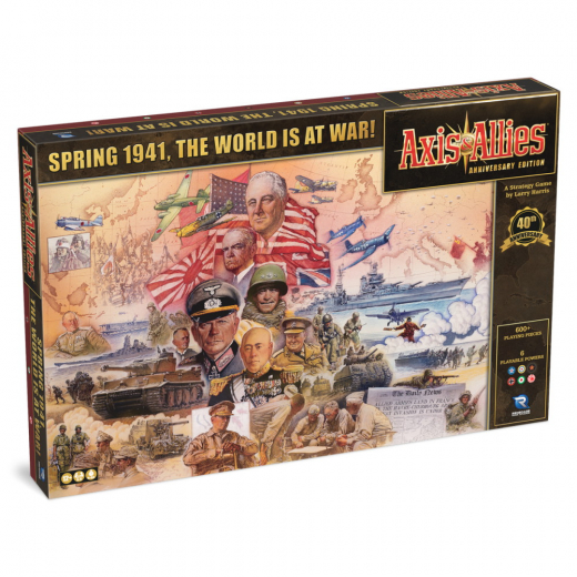 Axis & Allies: 1941 Anniversary Edition i gruppen SÄLLSKAPSSPEL / Spelserier / Axis & Allies hos Spelexperten (RGD02670)