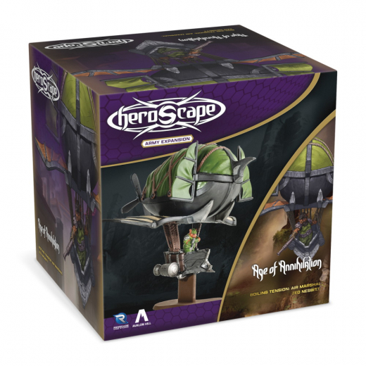 Heroscape: Boiling Tension - Air Marshal Zed Nesbitt Army Expansion i gruppen SÄLLSKAPSSPEL / Expansioner hos Spelexperten (RGD02774)
