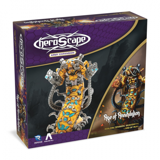 Heroscape: Boiling Tension - Scavorith Lord of Ruin Army Expansion i gruppen SÄLLSKAPSSPEL / Expansioner hos Spelexperten (RGD02788)