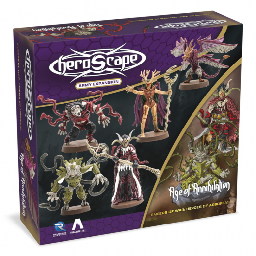 Heroscape: Embers of War - Heroes of Aboreas Army Expansion i gruppen SÄLLSKAPSSPEL / Strategispel hos Spelexperten (RGD02837)