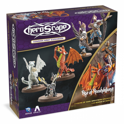 Heroscape: Embers of War - Greatbow Archers & Scions of Icaria Common Army Expansion i gruppen SÄLLSKAPSSPEL / Strategispel hos Spelexperten (RGD02848)