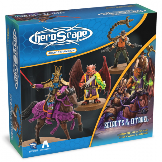 Heroscape: Crooked Crew of the Clockwork Combine Army Expansion i gruppen SÄLLSKAPSSPEL / Spelserier / Heroscape hos Spelexperten (RGD02958)