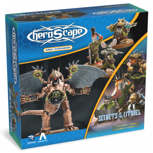 Heroscape: Clockwork Combine Research Expedition Army Expansion i gruppen SÄLLSKAPSSPEL / Spelserier / Heroscape hos Spelexperten (RGD02960)