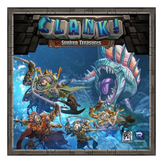 Clank!: Sunken Treasures (Exp.) i gruppen SÄLLSKAPSSPEL / Expansioner hos Spelexperten (RGD0569)