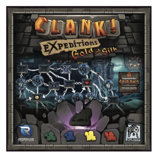 Clank!: Gold and Silk (Exp.) i gruppen SÄLLSKAPSSPEL / Expansioner hos Spelexperten (RGD0841)