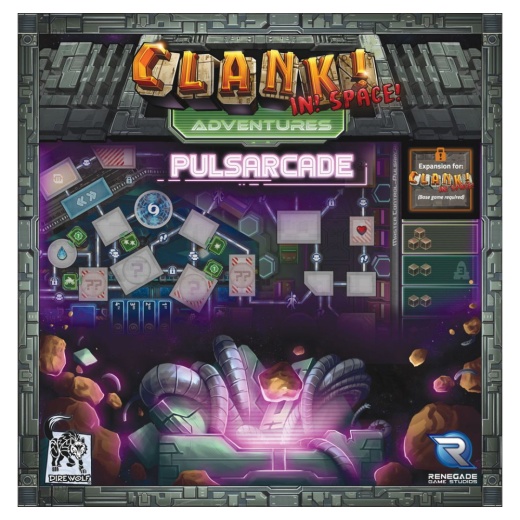 Clank! In! Space!: Adventures - Pulsarcade (Exp.) i gruppen SÄLLSKAPSSPEL / Expansioner hos Spelexperten (RGD2242)