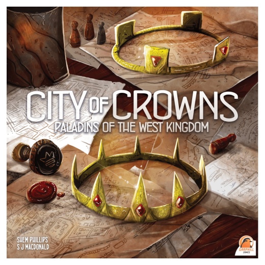 Paladins of the West Kingdom: City of Crowns (Exp.) i gruppen SÄLLSKAPSSPEL / Expansioner hos Spelexperten (RGD2252)