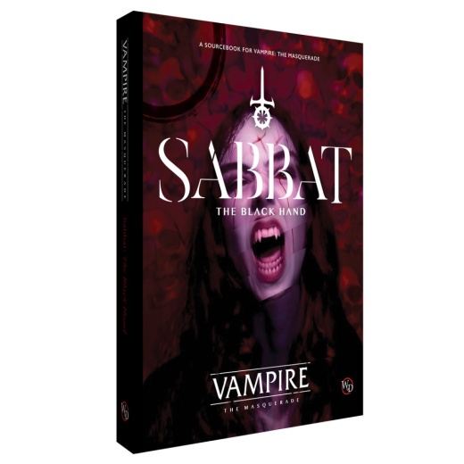 Vampire: The Masquerade RPG - Sabbat: The Black Hand i gruppen SÄLLSKAPSSPEL / Rollspel / Vampire: The Masquerade hos Spelexperten (RGD9388)