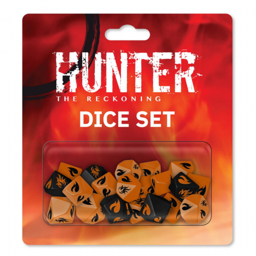 Hunter: The Reckoning RPG - Dice Set i gruppen SÄLLSKAPSSPEL / Tillbehör / Tärningar & tillbehör hos Spelexperten (RGS02488)