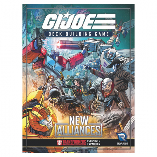 G.I. JOE DBG: New Alliances - Transformers Crossover Expansion i gruppen SÄLLSKAPSSPEL / Expansioner hos Spelexperten (RGS02533)