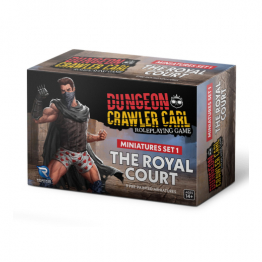 Dungeon Crawler Carl RPG: The Royal Court - Miniature Set 1 i gruppen SÄLLSKAPSSPEL / Tillbehör / Övriga hos Spelexperten (RGS02992)