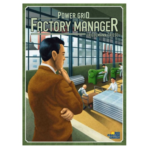Power Grid: Factory Manager i gruppen SÄLLSKAPSSPEL / Strategispel hos Spelexperten (RIO402)