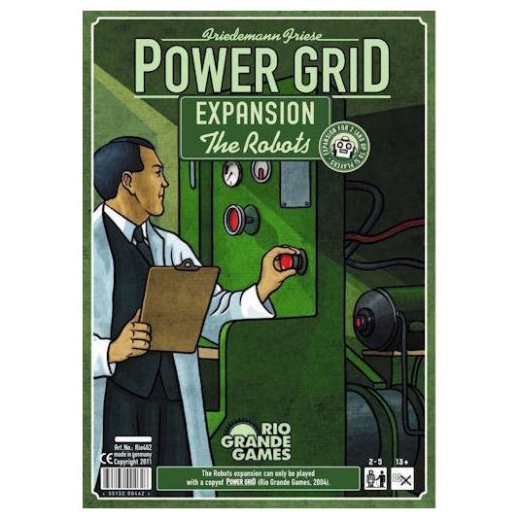 Power Grid: the Robots (Exp.) i gruppen SÄLLSKAPSSPEL / Expansioner hos Spelexperten (RIO462)