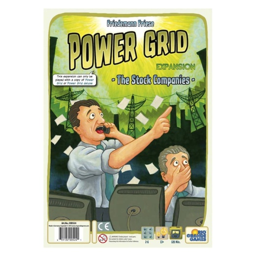 Power Grid: The Stock Companies (Exp.) i gruppen Nyheter hos Spelexperten (RIO524)