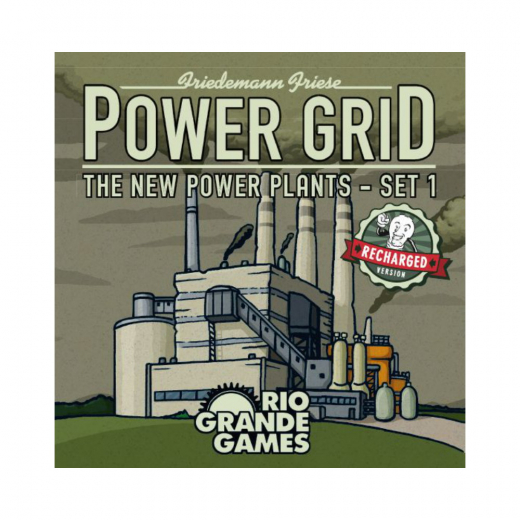 Power Grid Recharged: New Power Plant - Set 1 (Exp.) i gruppen SÄLLSKAPSSPEL / Expansioner hos Spelexperten (RIO604)
