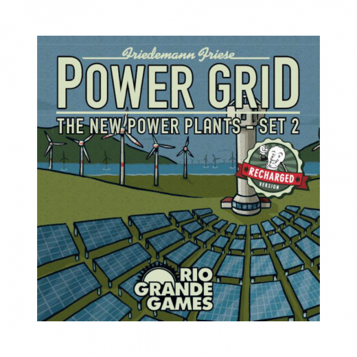 Power Grid Recharged: New Power Plant - Set 2 (Exp.) i gruppen SÄLLSKAPSSPEL / Expansioner hos Spelexperten (RIO607)